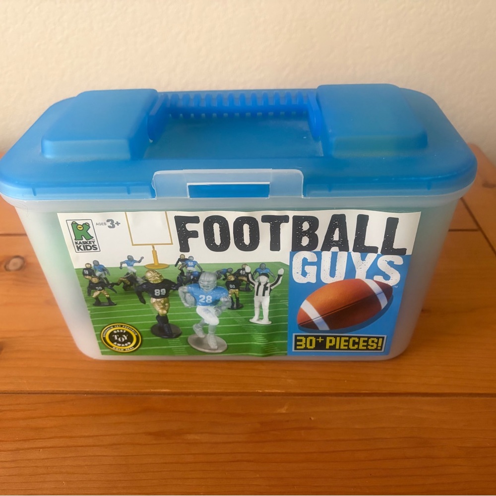 Football Guys Playset - Blue and White